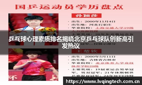 乒乓球心理素质排名揭晓北京乒乓球队创新高引发热议